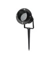 GU10 trädgårdsspot med spett - Svart, aluminium, IP65, utan ljuskälla