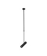 GU10 Teleskopisk taklampa - Svart, aluminium, 83-117cm