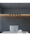 GU10 Teleskopisk taklampa - Svart, aluminium, 83-117cm