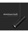 GU10 Teleskopisk taklampa - Svart, aluminium, 83-117cm