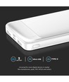 10000mAh Power Bank, 22.5W Fast Charger - Vit, Aluminium, 2x USB, 1x Type-C, Li-Pol