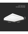38W Designer LED-taklampa - 4000K, 400x400mm