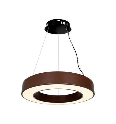 50W LED pendellampa TRIAC dimbar 4000K, Cortenfärgad