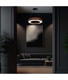 50W LED pendellampa TRIAC dimbar 4000K, Cortenfärgad