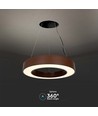 50W LED pendellampa TRIAC dimbar 4000K, Cortenfärgad