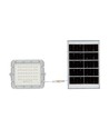 VT LED Solstrålkastare 40W - 6400K, 5000 mAh Batteri, 3m Kabel, Smart IR Fjärrkontroll, Snabbladdning, Vit