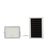 120W Solcells LED strålkastare med 15W panel - 1200lm, IP65, 4000K, inkl. fjärrkontroll och 3m kabel