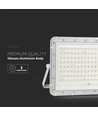 180W LED solcellsstrålkastare, 4000K - Inkl. 20W solcellspanel, IP65, fjärrkontroll, vit