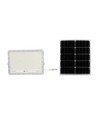 30W Solcells LED strålkastare med fjärrkontroll - 2600lm, IP65, 4000K, inkl. solpanel och batteri