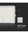 30W Solcells LED strålkastare med fjärrkontroll - 2600lm, IP65, 6400K, inkl. solpanel och batteri