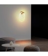 37W Designer LED vägglampa - Guld, Ø35cm, 3940lm, 3000K, IP20