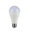 E27 17W LED lampa - A65, varmvit, IP20 inomhus