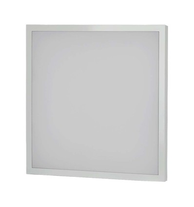 60x60 LED panel, 36W - 110lm/W, 2-i-1 infälld eller utanpåliggande, vit kant