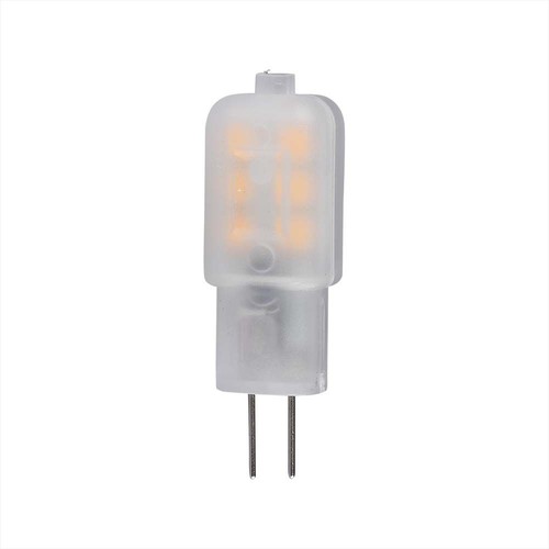 G4 1,1W LED lampa, 12V - Samsung LED chip, 100lm, 300°, plast, 5 års garanti