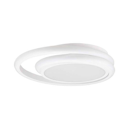 24W LED designer taklampa - Ø30cm, 105lm/W, vit, rund, 4000K, inkl. ljuskälla
