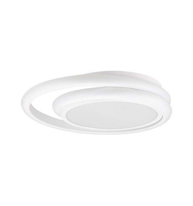 24W LED designer taklampa - Ø30cm, 105lm/W, vit, rund, 4000K, inkl. ljuskälla