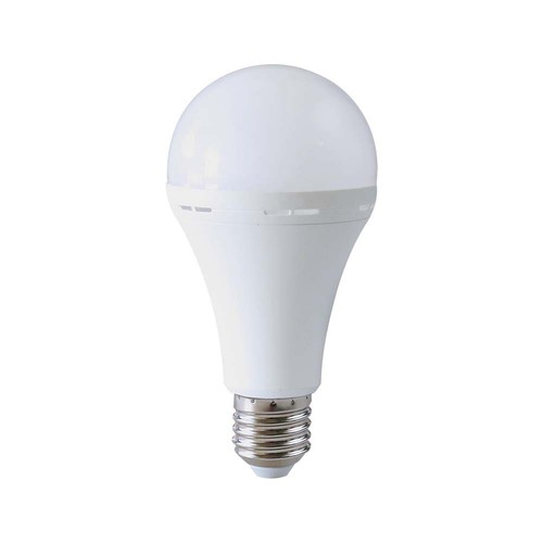 E27 12W LED lampa med nödljus - A80, 4000K, 3,5-4,5 timmars batteritid, uppladdningsbar
