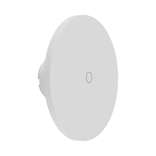 12W LED vägglampa, 3-i-1 CCT dimbar - 1200lm, IP65, svart/vit, 16x16cm, inkl. ljuskälla