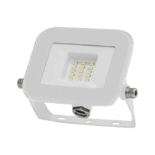 10W LED strålkastare, vit - Samsung LED chip, IP65, ultra-tunn design, 3000K, utomhus
