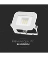 10W LED strålkastare, vit - Samsung LED chip, IP65, ultra-tunn design, 4000K, utomhus