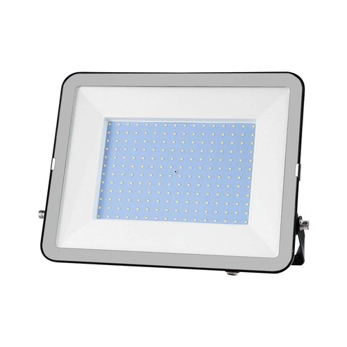 200W LED strålkastare, Samsung LED chip - 185lm/W, IP65, 6500K, svart, 5 års garanti