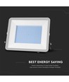 200W LED strålkastare, Samsung LED chip - 185lm/W, IP65, 4000K, svart, 5 års garanti