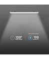 150cm 48W vattentät komplett LED-armatur - IP65, 6500K
