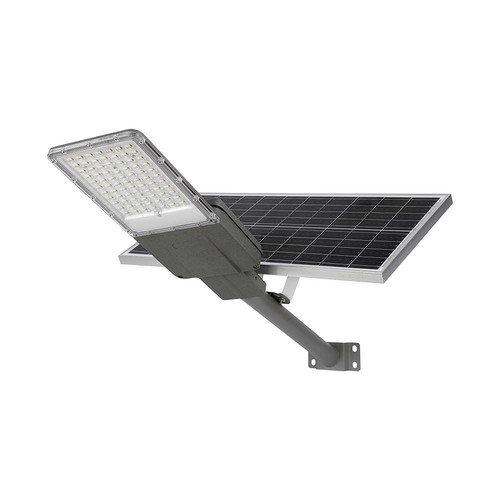20W LED solcells gatubelysning - 2500lm, IP65, 6500K, inkl. solpanel och monteringsfäste