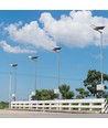20W LED solcells gatubelysning - 2500lm, IP65, 6500K, inkl. solpanel och monteringsfäste