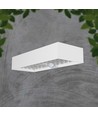 6W LED solcellsvägglampa med sensor - 900lm, IP65, vit, 4000K, inkl. batteri