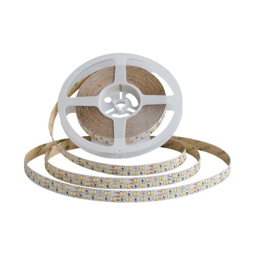5m 18W/m LED strip, 240 LED per meter - 12V, IP20, 2835 SMD, dimbar