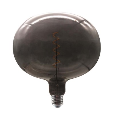 4W Kolvform Glödlampa E27 - Koltråd Svart glas 300°