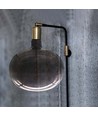4W Kolvform Glödlampa E27 - Koltråd Svart glas 300°
