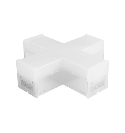 12W X-koppling för skena, vit - 1200lm, 4000K, IP20, IK08, 120 grader