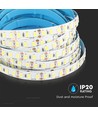 5m 20W/m LED strip, RA90 - 12V, 3000K, IP20, 120 LED per meter