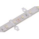 20 stk. transparenta monteringsklämmor till LED-strip - 10mm, passar till IP65 strips