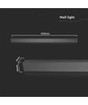 16W LED vägglampa - IP65 inomhus och utomhus, 101cm, Antracit, inkl. ljuskälla