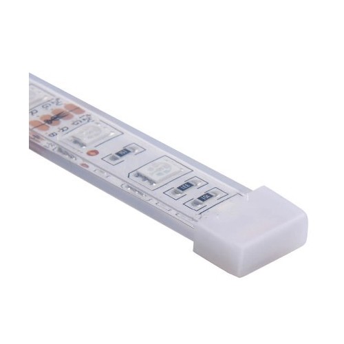 Silikonändstycke för LED-strip - 12mm, IP67 & IP68