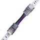 Skarv med ledning till LED-strip - 10mm, RGB, IP20, 5V-24V