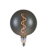 E27 4W dimbar G200S Spiral Filament LED lampa - Smoky glas, 2700K, 120lm, 300° ljusspridning