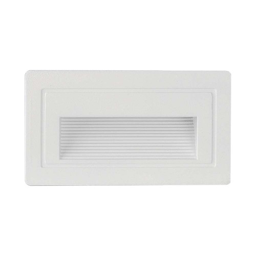 3W LED trappbelysning - 180lm, 3000K, vit, 5,8x10,3 cm, inkl. ljuskälla