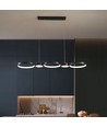 38W LED pendellampa, 100cm - Svart, 4560lm, 4000K, inkl. ljuskälla