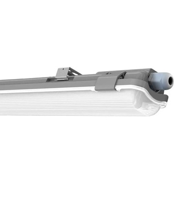 120cm 18W Vattentät armatur med rör - IP65, inkl. 1 st. LED-lysör