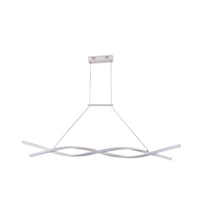 120cm 30W LED pendel, vit - 115lm/W, 3000K, 120x100cm, inkl. ljuskälla