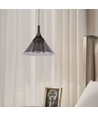 9W LED pendel - 19,5x17,5cm, 1000lm, svart, 4000K, inkl. ljuskälla