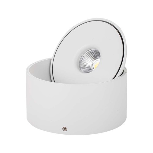 20W Justerbar Utanpåliggande Spotlight Ø14,8cm - RA90, 3-i-1 CCT, Vit