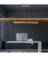 12W LED pendel i trä - 4000K, 80cm, inkl. ljuskälla