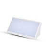 20W LED vägglampa, IP65 - 3000K, grå, utomhus, 110 grader, 2045lm