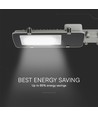 50W LED gatubelysning med Samsung LED chip - 100lm/W, IP65, 6500K, grå, 110 grader
