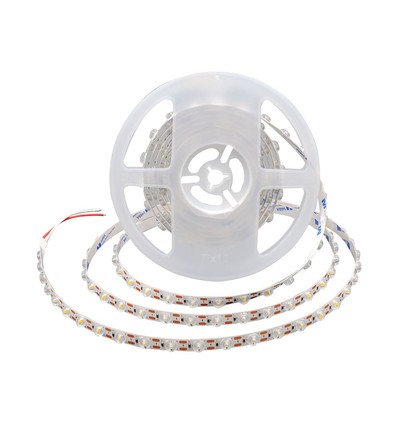 5m 18W/m LED strip, 135lm/W - 24V, 238 LED per meter, IP20, 3000K, dimbar